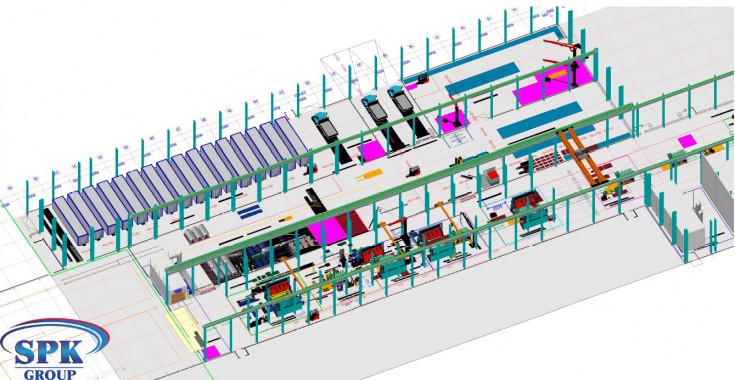 Проект Завода по производству дизельных двигателей для локомотивов