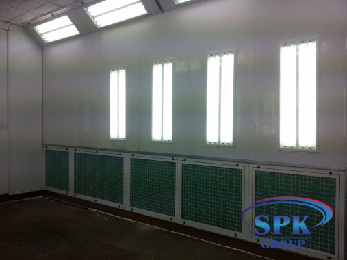 Окрасочно-сушильная камера тупикового типа SPK-11.6.5 РОССИЯ