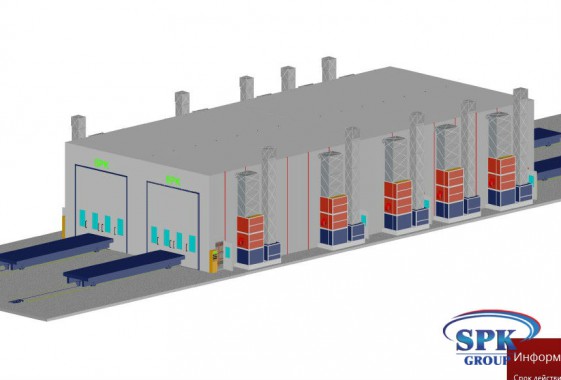 Комплекс окрасочно сушильных камер с большой проходимостью SPK 32x14x6 Комплекс окрасочно сушильных камер с большой проходимостью SPK 32x14x6
