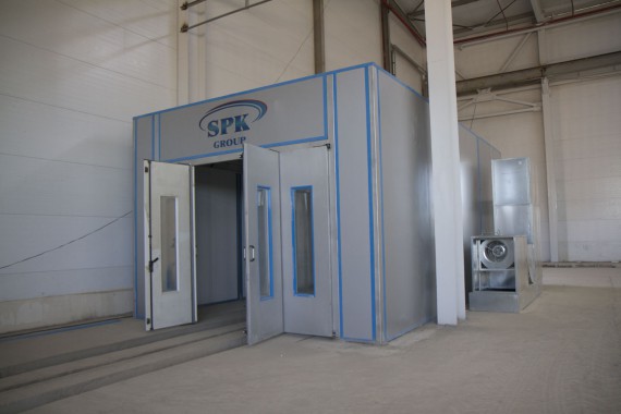 Проходная моечная камера 