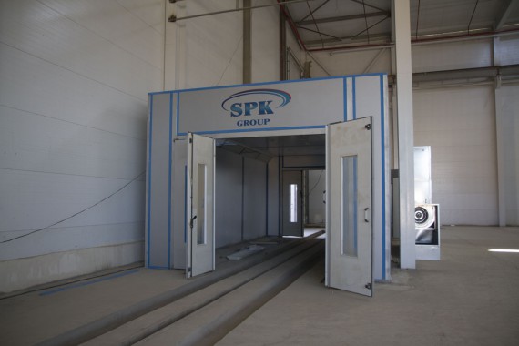 Проходная моечная камера 