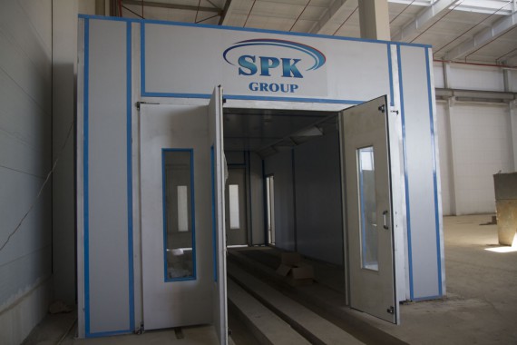 Проходная моечная камера 