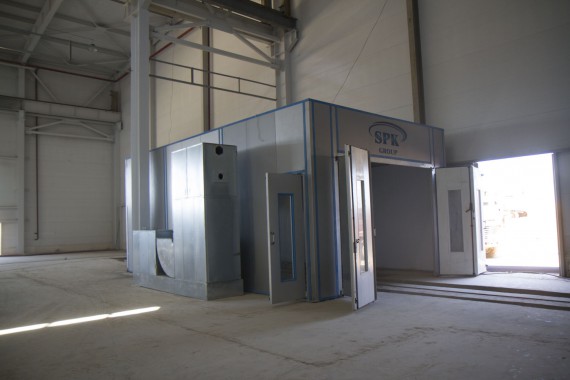 Проходная моечная камера 