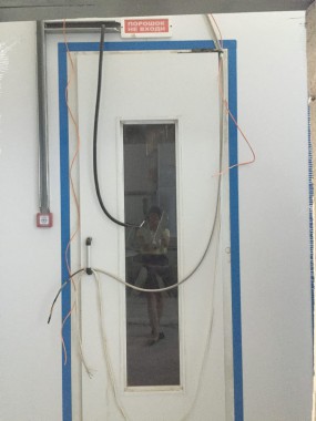 Окрасочно-сушильная камера для дизельных двигателей. Завод по производству дизельных двигателей "Астана Дизель Сервис", Астана (Казахстан)