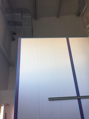 Окрасочно-сушильная камера для дизельных двигателей. Завод по производству дизельных двигателей "Астана Дизель Сервис", Астана (Казахстан)