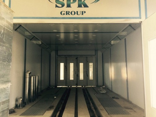 Проходная моечная камера 