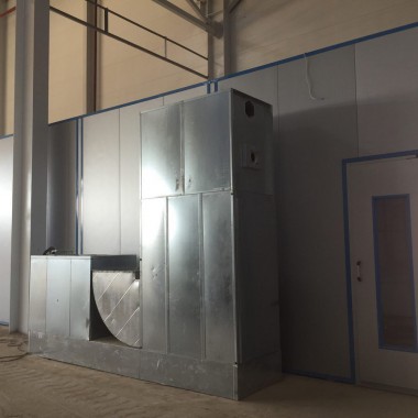 Проходная моечная камера для деталей дизельных двигателей. Завод по производству дизельных двигателей GEVO для локомотивов в Астане (Казахстан)