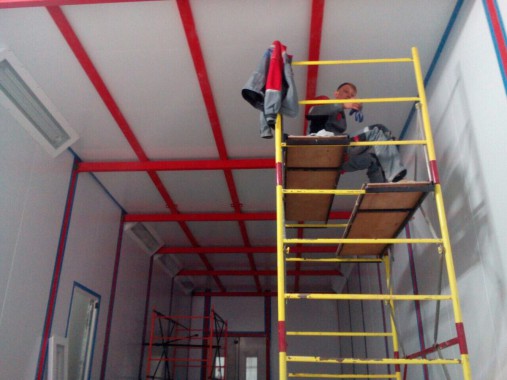 Камера для хранения и смешивания красок. Завод по производству дизельных двигателей Gevo для локомотивов, г. Астана (Казахстан) Камера для хранения и смешивания красок. Завод по производству дизельных двигателей Gevo для локомотивов, г. Астана (Казахстан)