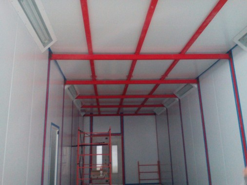 Камера для хранения и смешивания красок. Завод по производству дизельных двигателей Gevo для локомотивов, г. Астана (Казахстан) Камера для хранения и смешивания красок. Завод по производству дизельных двигателей Gevo для локомотивов, г. Астана (Казахстан)