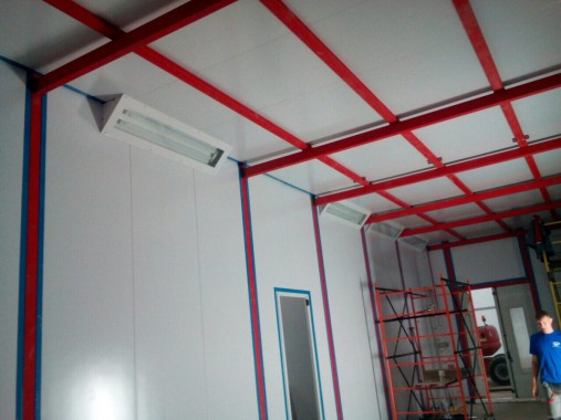 Камера для хранения и смешивания красок. Завод по производству дизельных двигателей Gevo для локомотивов, г. Астана (Казахстан) Камера для хранения и смешивания красок. Завод по производству дизельных двигателей Gevo для локомотивов, г. Астана (Казахстан)