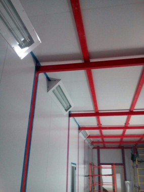 Камера для хранения и смешивания красок. Завод по производству дизельных двигателей Gevo для локомотивов, г. Астана (Казахстан) Камера для хранения и смешивания красок. Завод по производству дизельных двигателей Gevo для локомотивов, г. Астана (Казахстан)