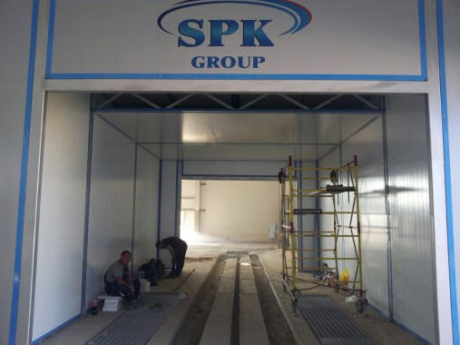 Проходная моечная камера 