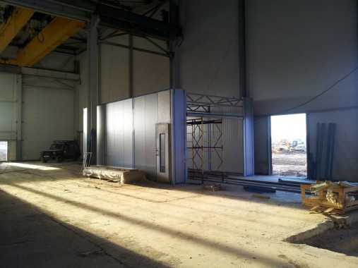 Проходная моечная камера 