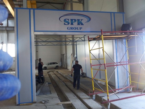 Проходная моечная камера 