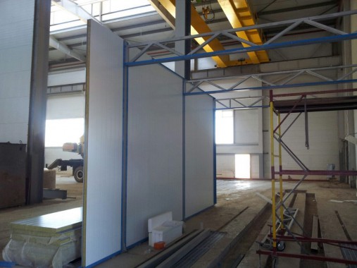 Проходная моечная камера 