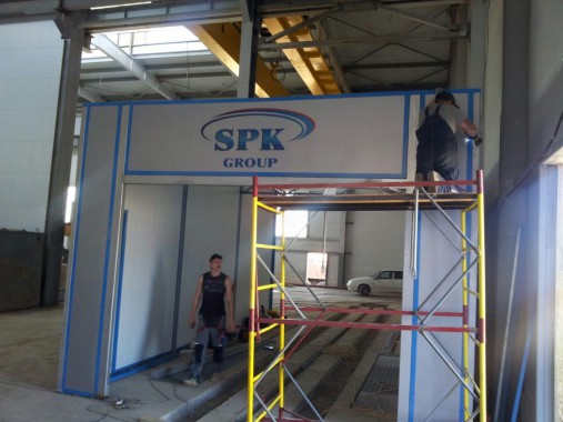 Проходная моечная камера 