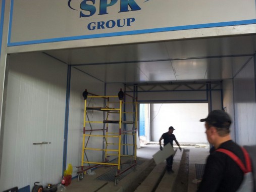 Проходная моечная камера 