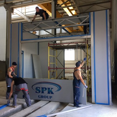 Проходная моечная камера 