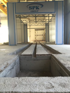 Проходная моечная камера 