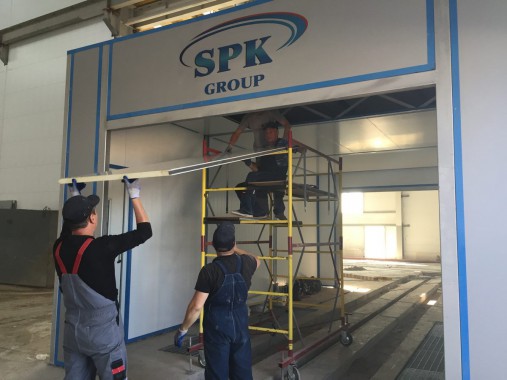 Проходная моечная камера 