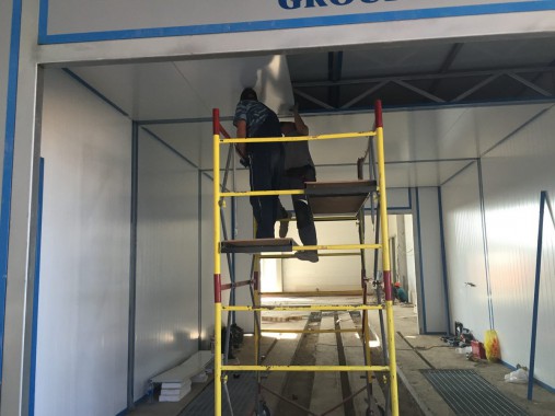 Проходная моечная камера 