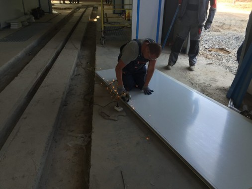 Проходная моечная камера 