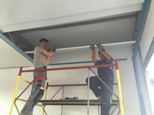 Проходная моечная камера 