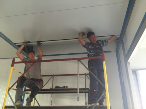 Проходная моечная камера 