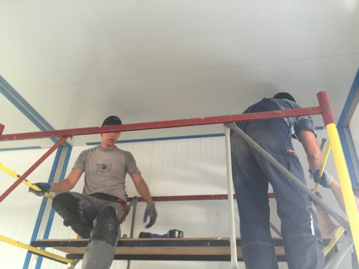 Проходная моечная камера 