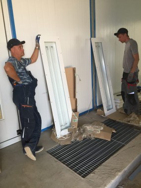 Проходная моечная камера 