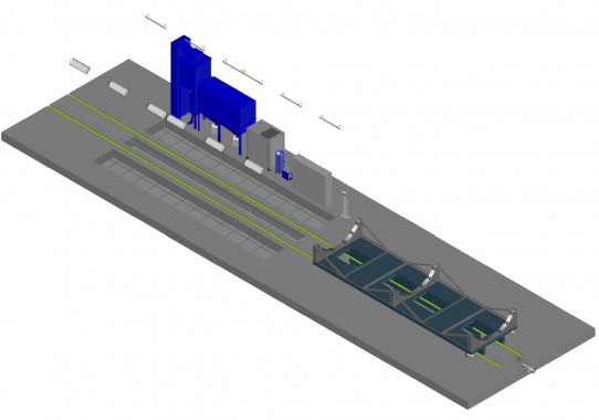 Дробеструйная камера тупикового типа SPK-16.6.6 Дробеструйная камера тупикового типа SPK-16.6.6