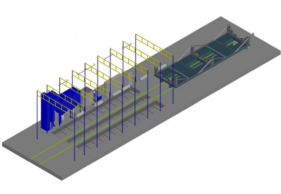 Дробеструйная камера тупикового типа SPK-16.6.6 Дробеструйная камера тупикового типа SPK-16.6.6