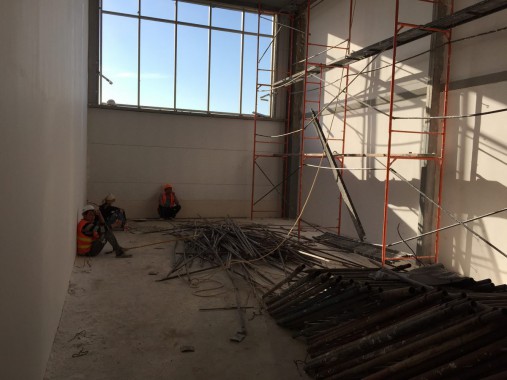 Камера для хранения и смешивания красок. Завод по производству дизельных двигателей Gevo для локомотивов, г. Астана (Казахстан) Камера для хранения и смешивания красок. Завод по производству дизельных двигателей Gevo для локомотивов, г. Астана (Казахстан)