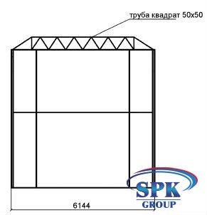 Окрасочно-сушильная камера для металлоконструкций SPK-12.6.5 Россия Окрасочно-сушильная камера для металлоконструкций SPK-12.6.5 Россия