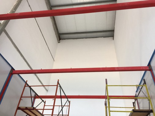 Камера для хранения и смешивания красок. Завод по производству дизельных двигателей Gevo для локомотивов, г. Астана (Казахстан) Камера для хранения и смешивания красок. Завод по производству дизельных двигателей Gevo для локомотивов, г. Астана (Казахстан)