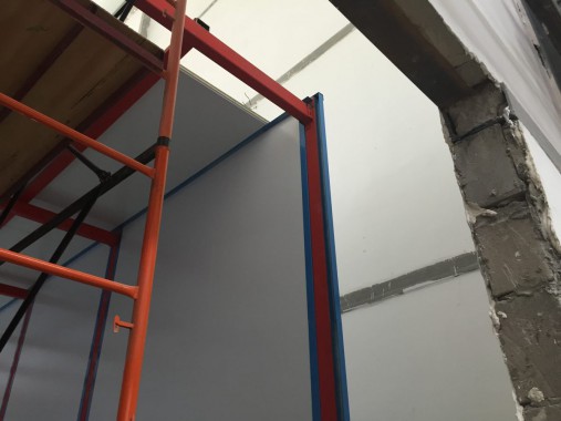 Камера для хранения и смешивания красок. Завод по производству дизельных двигателей Gevo для локомотивов, г. Астана (Казахстан) Камера для хранения и смешивания красок. Завод по производству дизельных двигателей Gevo для локомотивов, г. Астана (Казахстан)