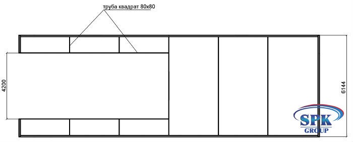 Окрасочно-сушильная камера для металлоконструкций SPK-12.6.5 Россия Окрасочно-сушильная камера для металлоконструкций SPK-12.6.5 Россия