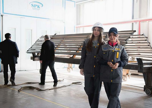 Окрасочно-сушильная камера для окраски металлоконструкций и ферм SPK 15.4.6. Италия Окрасочно-сушильная камера для окраски металлоконструкций и ферм SPK 15.4.6. Италия