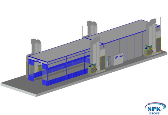 Проходная камера для автобусов SPK-30.5.4 Проходная камера для автобусов SPK-30.5.4