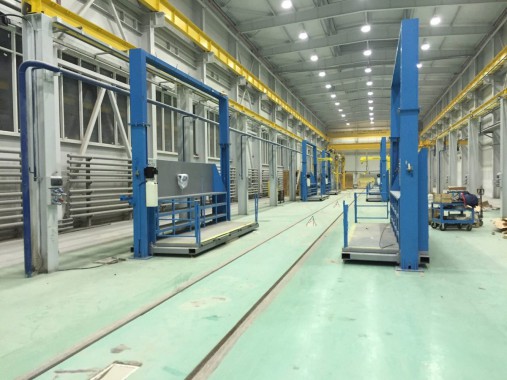 Технологическая линия на Заводе по производству дизельных двигателей GEVO