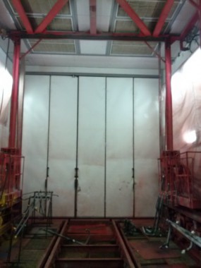 Модернизация окрасочно сушильной камеры для локомотивов SPK-22 Модернизация окрасочно сушильной камеры для локомотивов SPK-22