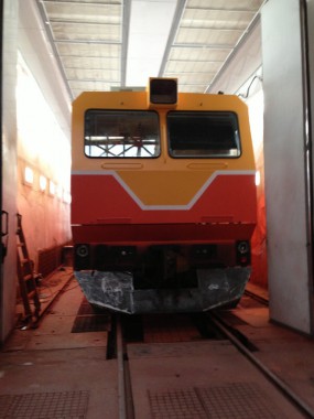 Модернизация окрасочно сушильной камеры для локомотивов SPK-22 Модернизация окрасочно сушильной камеры для локомотивов SPK-22