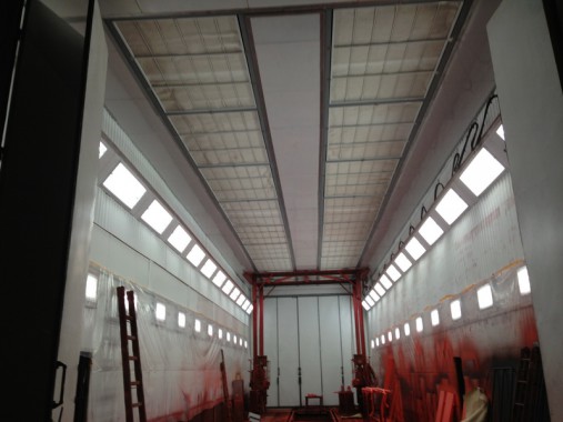 Модернизация окрасочно сушильной камеры для локомотивов SPK-22 Модернизация окрасочно сушильной камеры для локомотивов SPK-22