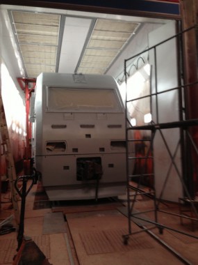 Модернизация окрасочно сушильной камеры для локомотивов SPK-22 Модернизация окрасочно сушильной камеры для локомотивов SPK-22