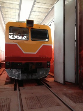 Модернизация окрасочно сушильной камеры для локомотивов SPK-22 Модернизация окрасочно сушильной камеры для локомотивов SPK-22