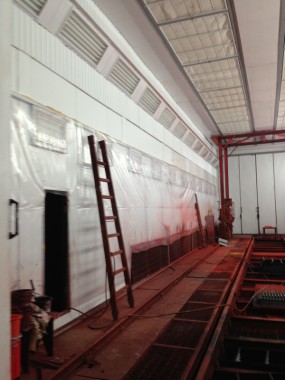 Модернизация окрасочно сушильной камеры для локомотивов SPK-22 Модернизация окрасочно сушильной камеры для локомотивов SPK-22