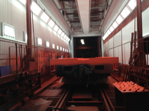 Модернизация окрасочно сушильной камеры для локомотивов SPK-22 Модернизация окрасочно сушильной камеры для локомотивов SPK-22