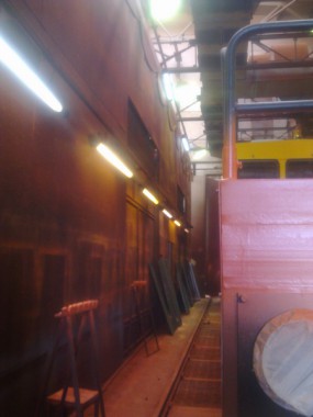 Модернизация окрасочно сушильной камеры для локомотивов SPK-22 Модернизация окрасочно сушильной камеры для локомотивов SPK-22