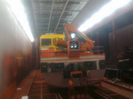 Модернизация окрасочно сушильной камеры для локомотивов SPK-22 Модернизация окрасочно сушильной камеры для локомотивов SPK-22