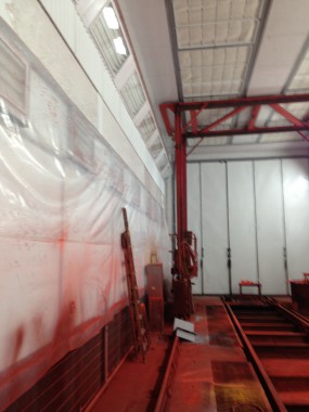 Модернизация окрасочно сушильной камеры для локомотивов SPK-22 Модернизация окрасочно сушильной камеры для локомотивов SPK-22